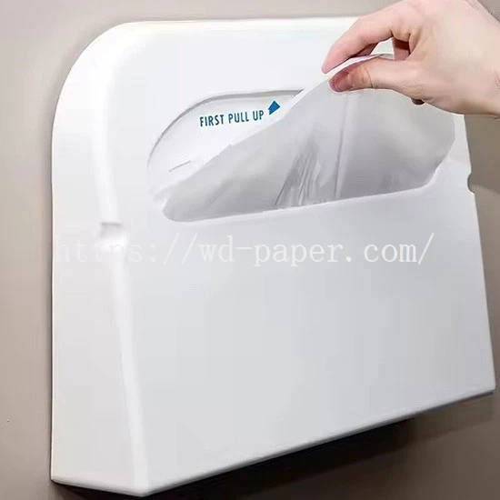 2-1 2 fold toilet seat covers for public toilets